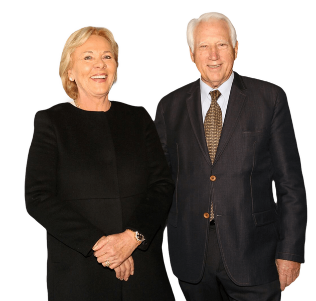 Monika und Horst Bülow Monika und Horst Bülow in schwarzer schicker Kleidung